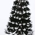 thumbnail image 4 of 10 piezas Modelo de árbol de pino con nieve, 1: 70-1: 200 Diorama Parque Jardín Paisaje en miniatura de Suministros de paisaje, 4 of 9