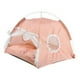 thumbnail image 3 of Tienda de campaña para mascotas Nikou desmontable lavable suave color rosa, 3 of 12