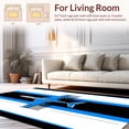 thumbnail image 2 of ODIKA 6'x9' Machine Washable Non-Slip Area Rug, Modern Aviation Graphic Aesthetic High Traffic Rug, Blue, 28708, 2 of 7