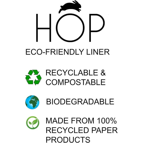 Disposable Litter Box Liner for Rabbits, Cats, Guinea Pigs, Chinchillas - 10 Pack, , Leak Resistant