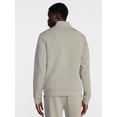 thumbnail image 3 of Avia Men's Twill ScubaKnit Quarter Zip Pullover Sweatshirt, Sizes XS-4XLT, 3 of 6