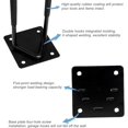 thumbnail image 3 of Garage Hook Hangers 2 Pcs, Shovel Holder Wall Mount, Rake Racks, Upgraded Ladder Hanger, Heavy Duty Folding Chair Rack, Garden Tool Hooks for Hanging Yard Tools, Ladders, Bikes and More, 3 of 7