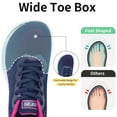thumbnail image 3 of Artlea Wide Toe Box Women's Walking Shoes Orthotic Tennis Shoes for Plantar Fasciitis Women Fashion Sneakers for Foot Pain Relief, Size 6-11, 3 of 7