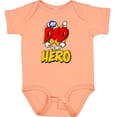 thumbnail image 3 of Inktastic Dad is My Hero Boys or Girls Baby Bodysuit, 3 of 5