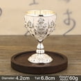 thumbnail image 1 of Bgsha Gobelet Rétro Gobelet en Métal Embossé Gobelet à Vin Mini Gobelet Doré Ornements Rétro pour Décoration de Bar Collection Maison Cadeaux, 1 of 4