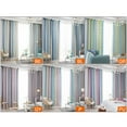 thumbnail image 4 of Mistaha Decdeal 1PCS Star Curtains Hollow Style Sheer Colorful Double Layer Star Window Curtains for, 4 of 8