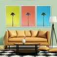 thumbnail image 3 of IDEA4WALL 3 Piece Canvas Wall Art Tropical Palm Trees Canvas Prints Framed Wall Art Decor, 3 of 4