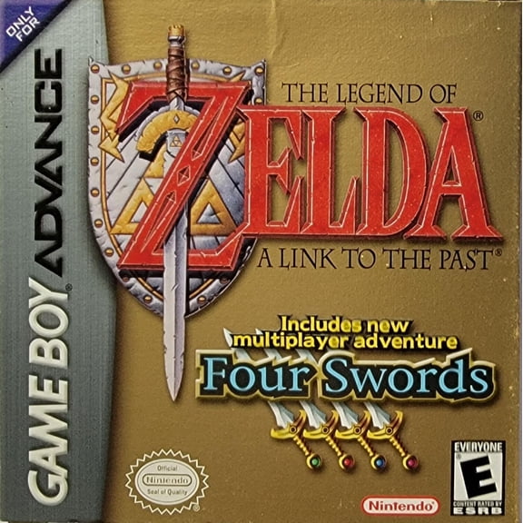 Restored Legend of Zelda Link to the Past / Four Swords Adventures (Game Boy Advance)