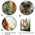 thumbnail image 3 of Designart "Wolf Of The Forest" Animals Floater Framed Wall Art Living Room, 3 of 7