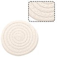 thumbnail image 3 of Posavasos para bebidas con soporte, posavasos tejidos vintage para protección de mesa, 3 of 5