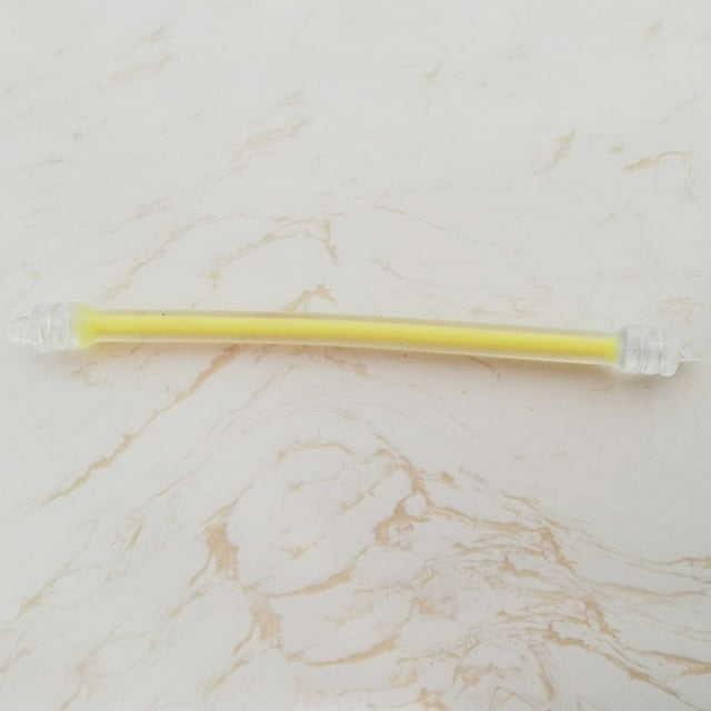 Pack of 5 Vibration Dampener Silicone Long Silicone Tennis Racket Protective Shape Hook Tennis Rackets Portable Shock Absorber Sporting Equipment Accessories Yellow