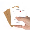 thumbnail image 3 of 10-30pcs 9x7cm Make a Wish Card Earrings Necklaces Paper Display Cards Cardboard Packaging Ear Studs Hairband for Jewelry K082-FriendsforLife 10pcs, 3 of 6