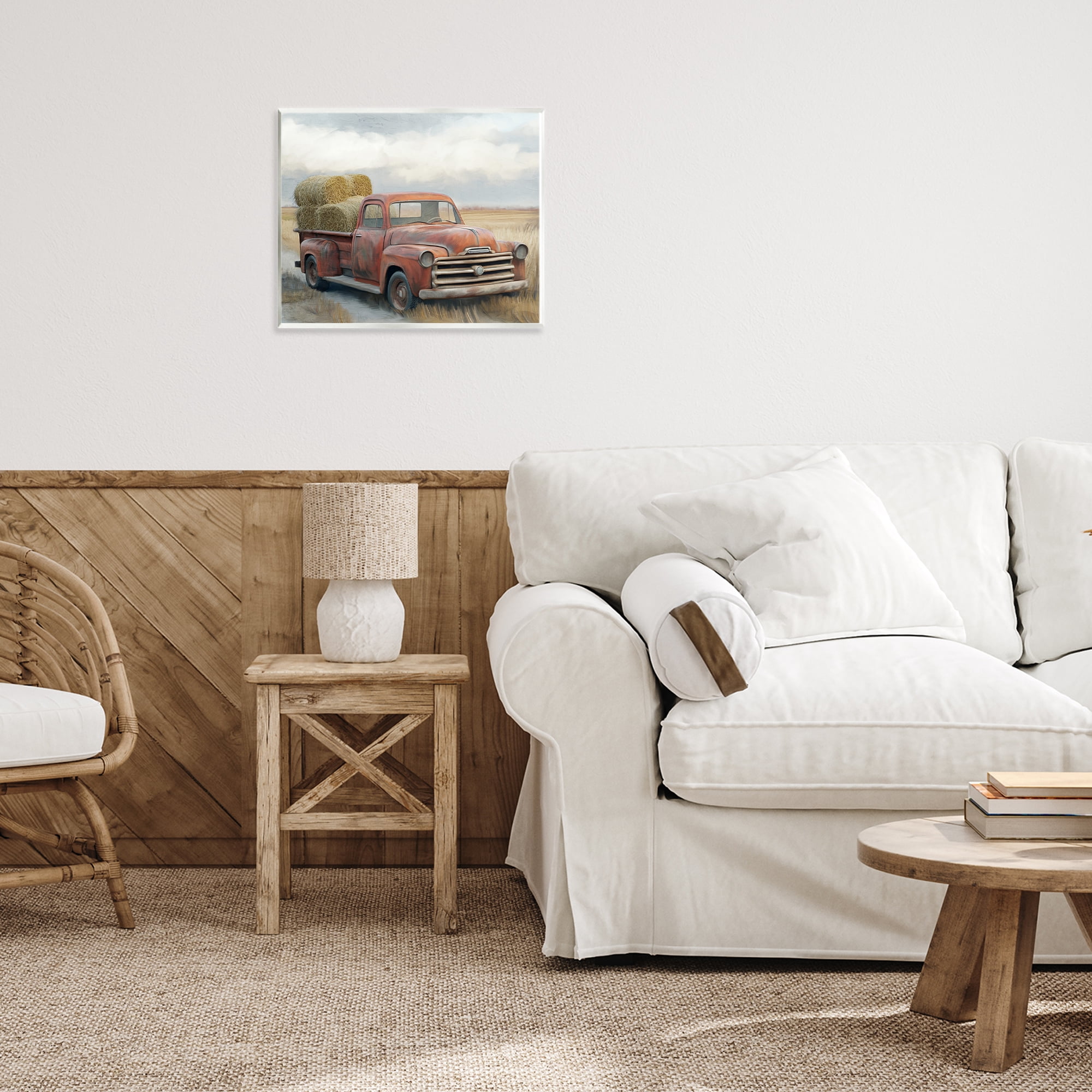Stupell Industries Hay Time Farm Truck Load Wall Plaque Art, design by Kim Allen