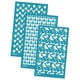 thumbnail image 5 of 3 plantillas de serigrafía reutilizables para arcilla polimérica. Estilo A, 5 of 9