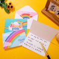 thumbnail image 4 of 6Pcs Teacher Thank You Card Teacher's Day Greeting Cards Foldable Blessing Cards, 4 of 8