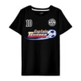 thumbnail image 1 of Playera Captain Tsubasa para Mujer, Manga Corta Negro Talla EG, 1 of 4