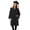 Black, variant on Unisex Adult Graduation Cap and Gown Set with Pockets Academic Robe for High School College University Commencement Ceremony Black XXXXL