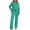 Green, variant on Women Casual Loose Printed Pocket Drawstring Pants Long Sleeve Round-Neck Tops Set Jogger Tracksuit Set S-143 Beige M