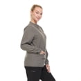 thumbnail image 5 of Women's Zip Up Scrub Jacket – Lightweight Nursing Uniform Coat With Pockets, 4-Way Stretch,Stretch Clinical Scrubs Outerwear For Professionals, Spa & Beauty Salon Workwear, 5 of 5