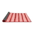 thumbnail image 2 of Ahgly Company Indoor Rectangle Solid Red Modern Area Rugs, 2' x 5', 2 of 4
