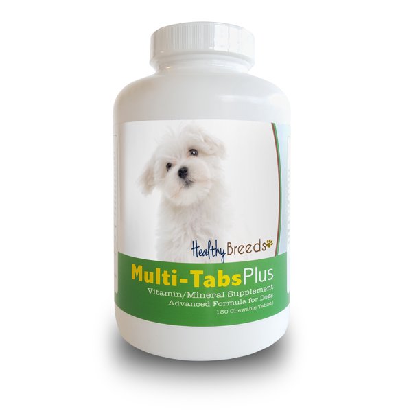 Healthy Breeds Dog MultiTab Vitamin and Mineral Supplement for Maltese