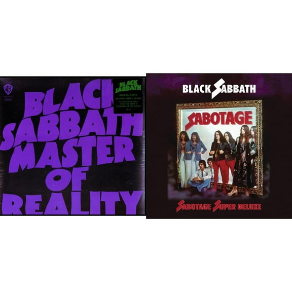 Master Of Reality (180G) & Sabotage (Super Deluxe Edition/4LP/7Inch)