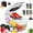 White Deluxe Spiralizer Set, variant on Honhorrs Vegetable Chopper Mandoline Slicer with Container, Food Veggie Chopper, Cheese Grater, Onion Vegetable Cutter for Kitchen Gadgets & Gifts, Home Essentials (9-in-1, Black)