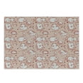 thumbnail image 1 of Hippo Cutting Board, Hippo Pattern Wild Animal Funny Girls Boys Playroom Concept, Decorative Tempered Glass Cutting and Serving Board, Small Size, White Coral Red, by Ambesonne, 1 of 1