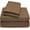 Coffee, variant on Ruthy's Textile Bed Sheet Set - Hotel Luxury Brushed Microfiber 1800 Bedding - Wrinkle, Fade, Stain Resistant - Hypoallergenic, Soft - Deep Pockets Sheets & Pillow Case Set - 4 Piece