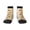 2 Black-1, variant on Squirrel With Colorful Tail Pattern Quarter Crew Socks,Toe Seamed Ankle Socks,Cotton Cushioned Breathable Athletic Crew Sports Socks