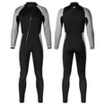 thumbnail image 5 of ZACPNCV Mens 3mm Neoprene Wetsuit Full Body Long Sleeve Thermal for Diving Snorkeling Surfing Cold Water Winter Swimming, 5 of 8