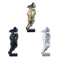 thumbnail image 4 of mmirethe Elegant Decoration Silence Is Gold Abstract Sculptures For Home Suitable black, 4 of 6