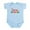Sky Blue, variant on CafePress - It's My Birthday Letters Infant Bodysuit - Baby Light Bodysuit, Size Newborn - 24 Months