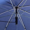 thumbnail image 3 of Automatic Open Umbrella Anti-UV Rain Windproof handle uv protection windproof Couple's Umbrella Large Blue, 3 of 9