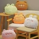 thumbnail image 5 of 35cm Kawaii Animal Plush Toys - Teddy Bear, Rabbit, Frog, Tiger, Pig, Cartoon Stuffed Soft Pillow Back Sofa Cushion for Girls and Kids, 5 of 5