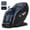 Dark Blue+Black, variant on Costway 4D Dual Roller System Flexible Track Zero Gravity Full Body Massage Chair Dark Blue+Black