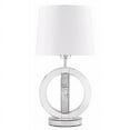 thumbnail image 3 of Elegant Decor Sparkle Collection 1-Light Silver Finish Table Lamp, 3 of 5