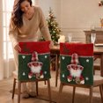thumbnail image 5 of Christmas Stretch Polyester Chair Slipcover – Washable Holiday Seat Cover for Indoor Party, 5 of 7