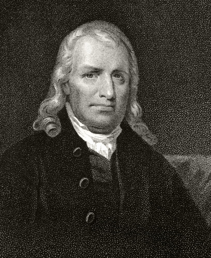 Samuel Chase 1741 To 1811 American Statesman And Founding Father A Signatory Of Declaration Of Independence 19Th Century Engraving By JB Longacre After A Painting By Jarvis Canvas Art - Ken Welsh Des