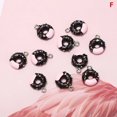 thumbnail image 1 of 10Pcs/Set Resin Donuts Food Charms Pendants Jewelry Findings DIY Craft Making, 1 of 6