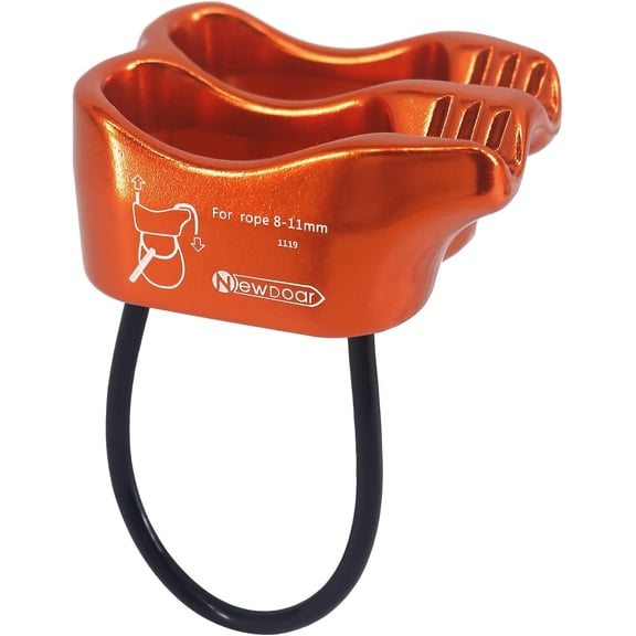 Climbing Abseiling Belay Device ATC Rappelling Descender 25KN V-grooved Equipment