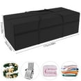 thumbnail image 2 of MesaSe Grand Sac de Rangement pour Coffre de Coussin d'Extérieur, Housse de Mobilier de Jardin et de Patio, Imperméable, 2 of 7