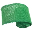 thumbnail image 1 of Rollo de cinta de yute natural, cintas de arpillera para decoración de bolsas de embalaje de flores Verde Hugo Rollo de cinta de arpillera, 1 of 5