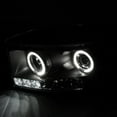 thumbnail image 3 of Spec-D Tuning Black Projector Headlights Vertical Front Grill Compatible with 2006-2008 Dodge Ram Left + Right Pair Headlamps Assembly, 3 of 7