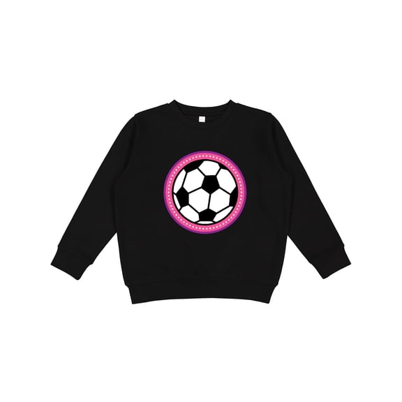 Inktastic Soccer Player Girls Sports Ball Youth Sweatshirt