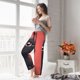 thumbnail image 5 of Balery Cute Black Kitten Cartoon Pantalones de pijama para mujer, pijamas ultraligeros, pantalones de estar por casa-X-Large, 5 of 6