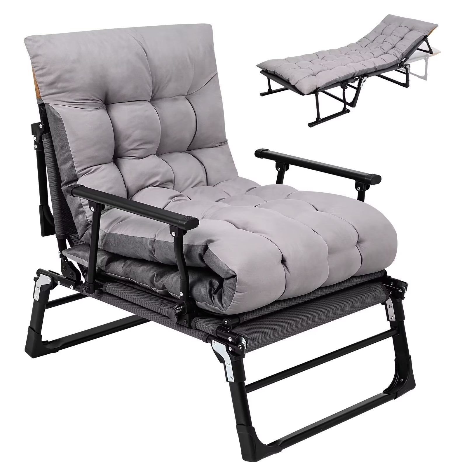 MOPHOTO Patio Lounge Chairs,Portable Folding Lounge Chair, Patio Chaise