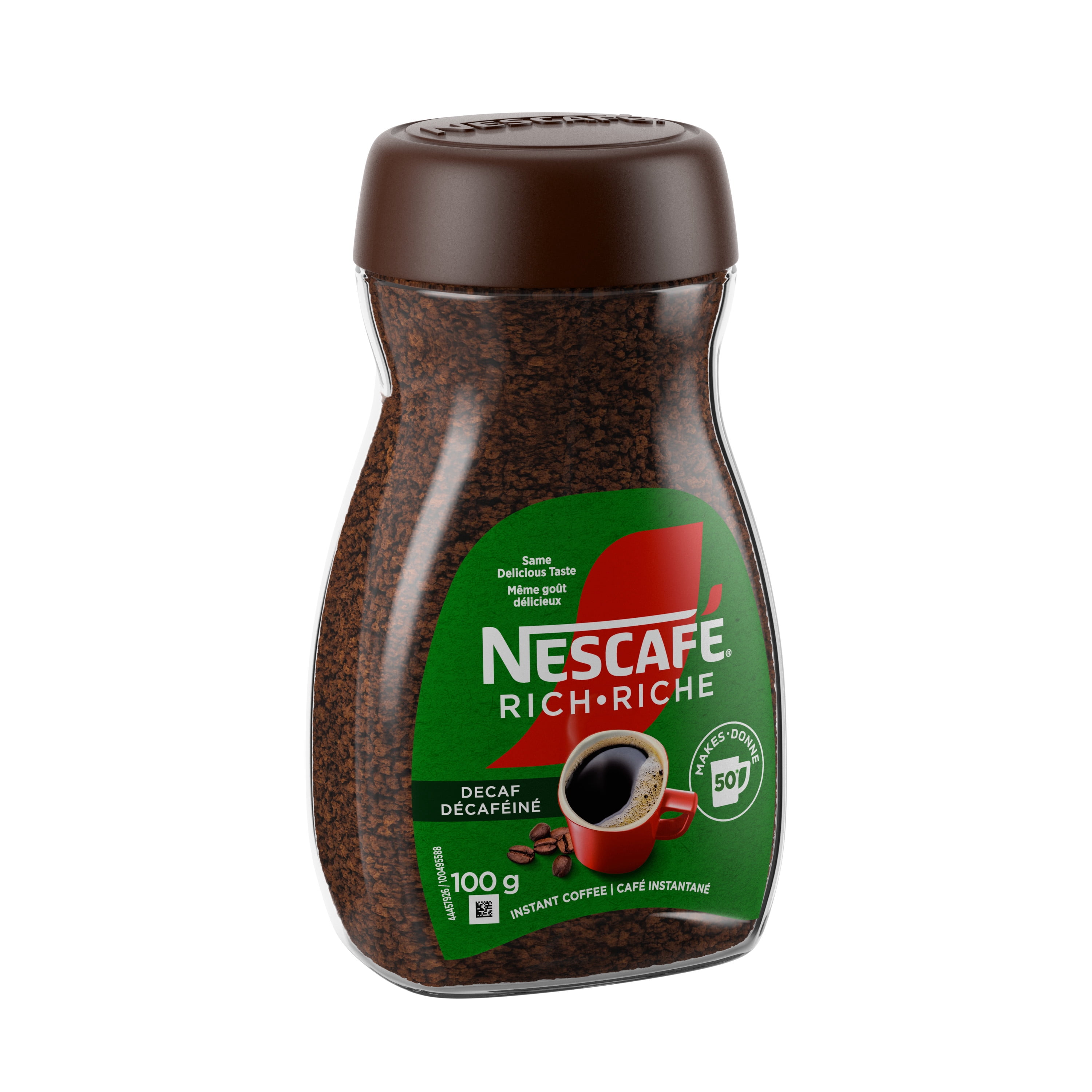 NESCAFE Rich Decaffeinated Instant Coffee, Just Add Hot Water