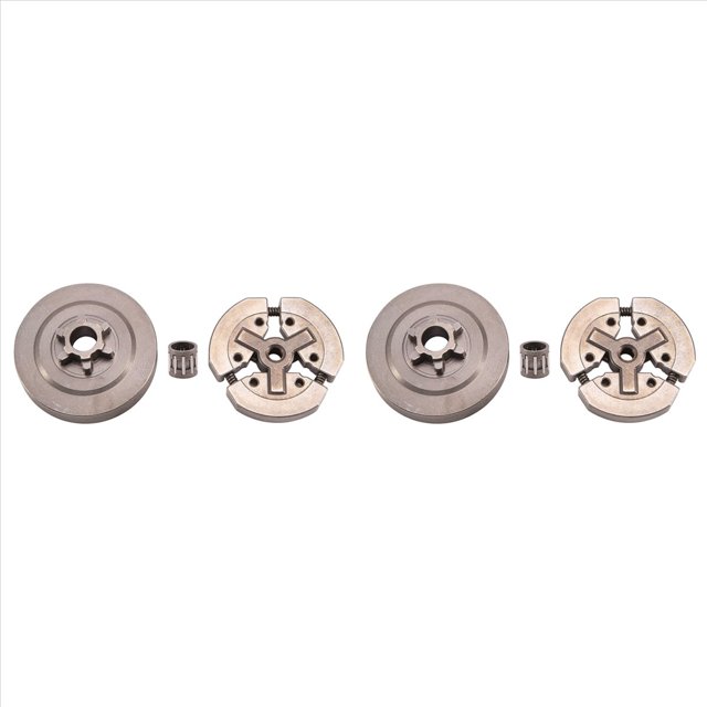 2Conjunto 3/8 Tambor de Embrague Y Embrague Y Rodamiento de Agujas Aptos para Motosierra China 3800