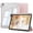 Pink, variant on Slim Trifold Smart Case with Pencil Holder, Clear Transparent Shockproof Back Shell & Auto Sleep Wake for iPad 11th Gen A16 11 Inch / iPad 10th Gen 10.9 Inch Protective Tablet Cover,Black